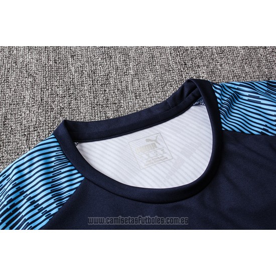 Chandal del Olympique Marsella Manga Corta 2019-2020 Azul